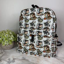 Load image into Gallery viewer, Mini Backpack - Halloween - Dino Trick or Treat
