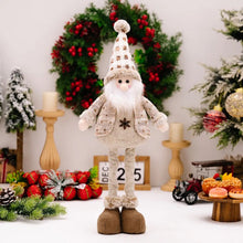 Load image into Gallery viewer, Telescopic Standing Christmas Decor - Tan &amp; Grey
