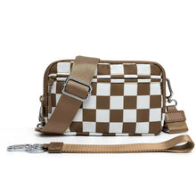 Load image into Gallery viewer, Remi - Nylon Crossbody Checkered
