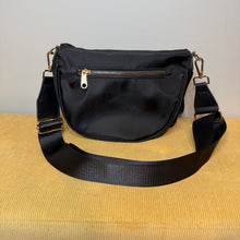 Load image into Gallery viewer, The Roni Nylon Crossbody - Solid Black
