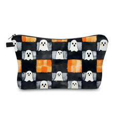 Load image into Gallery viewer, Pouch - Halloween Fall - Patchwork Ghost
