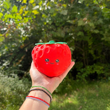 Load image into Gallery viewer, Squishy Toy - Strawberry + Face Dough, Jumbo
