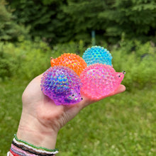 Load image into Gallery viewer, Squishy Toy - Glitter Hedgehog

