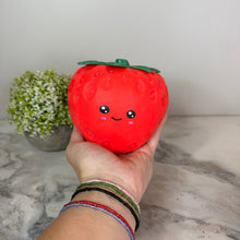 Load image into Gallery viewer, Squishy Toy - Strawberry + Face Dough, Jumbo
