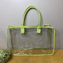 Load image into Gallery viewer, Tote Bag Clear - Color Trim
