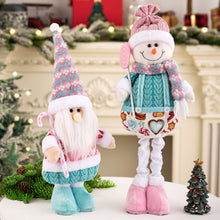 Load image into Gallery viewer, Telescopic Standing Christmas Decor - Pink &amp; Blue
