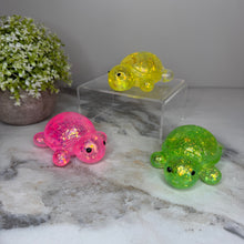 Load image into Gallery viewer, Squishy Toy - Glitter Turtle #1

