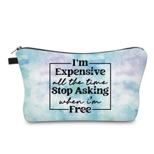 Load image into Gallery viewer, Pouch - Humor, Free Expensive
