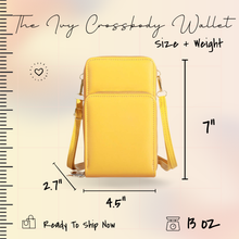 Load image into Gallery viewer, Ivy Crossbody Wallet + Purse - Sky Blue
