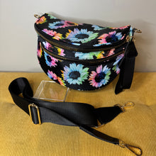 Load image into Gallery viewer, Roni - Nylon Crossbody - Rainbow Sunflower
