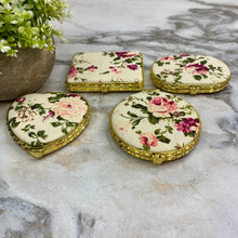 Load image into Gallery viewer, Compact Mirror - Ivory Floral
