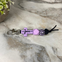 Load image into Gallery viewer, Keychain - Silicone Bead - Religious - Jesus
