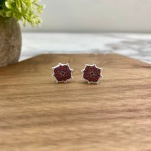 Load image into Gallery viewer, Acrylic Stud Earrings - Mandala
