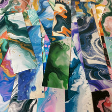 Load image into Gallery viewer, Bookmark - Marbled Paint Mix

