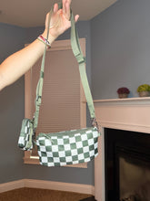 Load image into Gallery viewer, Tara - Double Pouch Nylon Crossbody

