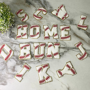 Patch Chenille Letter - Baseball