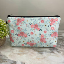 Load image into Gallery viewer, Pouch - Mint Pink Floral
