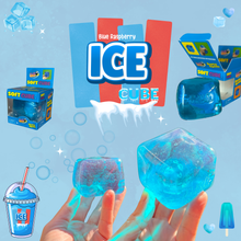 Load image into Gallery viewer, Squishy Toy - Soda Cube - Blue Raspberry Ice
