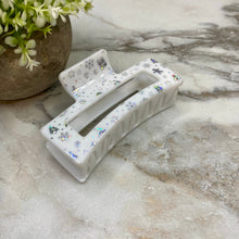Load image into Gallery viewer, Hair Clip - Christmas Silver
