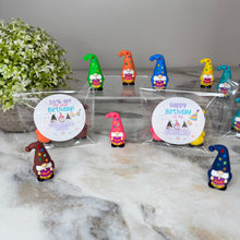Load image into Gallery viewer, Gnome Figurines  - Birthday Assortment (3 pack) - 20% Off Sticker
