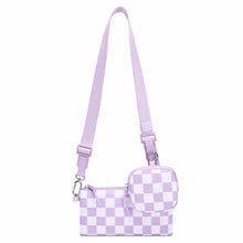 Load image into Gallery viewer, Tara - Double Pouch Nylon Crossbody
