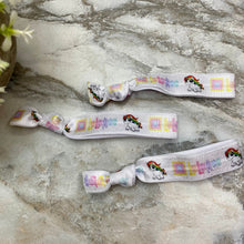 Load image into Gallery viewer, Hair Tie - White Lularoe Unicorn
