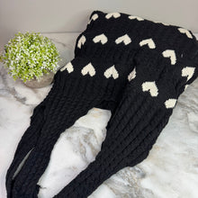 Load image into Gallery viewer, Heart Tote Bag - Knit Sweater
