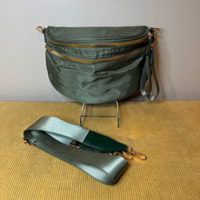 Load image into Gallery viewer, The Roni Nylon Crossbody - Solid Olive
