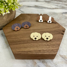Load image into Gallery viewer, Acrylic Stud Earrings - Dog Mix
