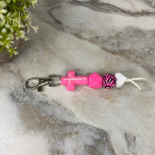 Load image into Gallery viewer, Keychain - Silicone Bead - Religious - Jesus
