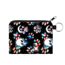 Load image into Gallery viewer, Mini Pouch - Dog Paw Galaxy Moon

