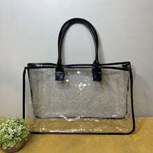 Load image into Gallery viewer, Tote Bag Clear - Color Trim
