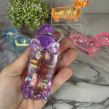 Load image into Gallery viewer, Squishy Toy - Glitter Weiner Dog

