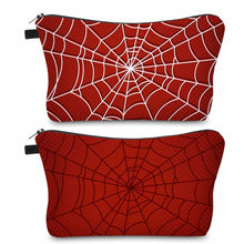 Load image into Gallery viewer, Pouch - Spiderweb Spider Red

