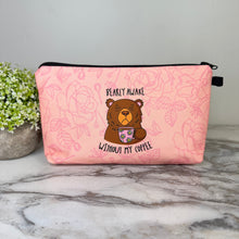 Load image into Gallery viewer, Pouch - Coffee Bearly Awake
