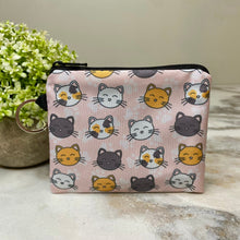 Load image into Gallery viewer, Mini Pouch - Cat Paw on Pink
