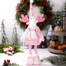 Load image into Gallery viewer, Telescopic Standing Christmas Decor - Pink &amp; White
