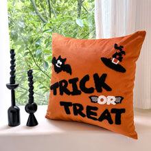 Load image into Gallery viewer, Pillow Cover - Halloween - PREORDER 8/31-9/2
