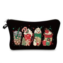 Load image into Gallery viewer, Pouch - Christmas - Snowman Coffee
