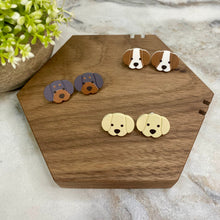 Load image into Gallery viewer, Acrylic Stud Earrings - Dog Mix
