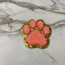 Load image into Gallery viewer, Patch Chenille - Paw Print
