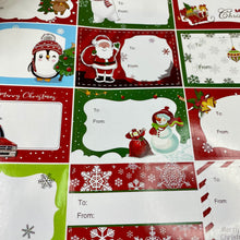 Load image into Gallery viewer, Christmas Gift Stickers Sheet
