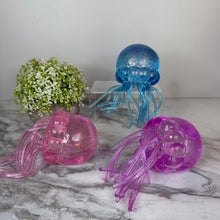 Load image into Gallery viewer, Squishy Toy - Jumbo Glitter Jellyfish
