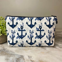 Load image into Gallery viewer, Pouch - Floral Anchor
