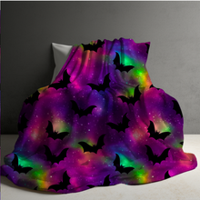 Load image into Gallery viewer, Blanket Halloween #12 - Galaxy Bat - PREORDER ends 7/25
