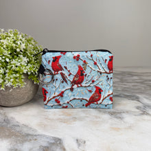 Load image into Gallery viewer, Mini Pouch - Blue Cardinal
