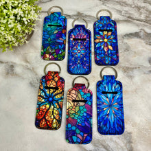 Load image into Gallery viewer, Lip Balm Chapstick Holder - Stained Glass Mix
