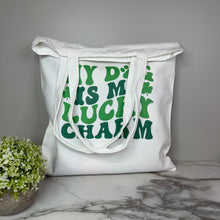 Load image into Gallery viewer, Tote Bag - St. Patrick’s Day - Dog Lucky Charm
