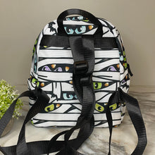 Load image into Gallery viewer, Mini Backpack - Halloween Fall - Mummies
