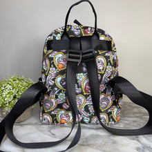 Load image into Gallery viewer, Mini Backpack - Cat Paw Meow on Black
